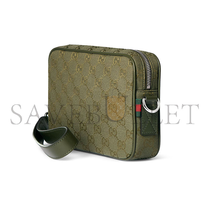GUCCI GG CANVAS SMALL CROSSBODY BAG 834802 (23*15*5cm) GUCCI GG CANVAS SMALL CROSSBODY BAG 834802 (23*15*5cm)